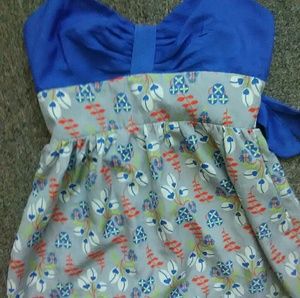 *SOLD* Sapphire sexy mini dress